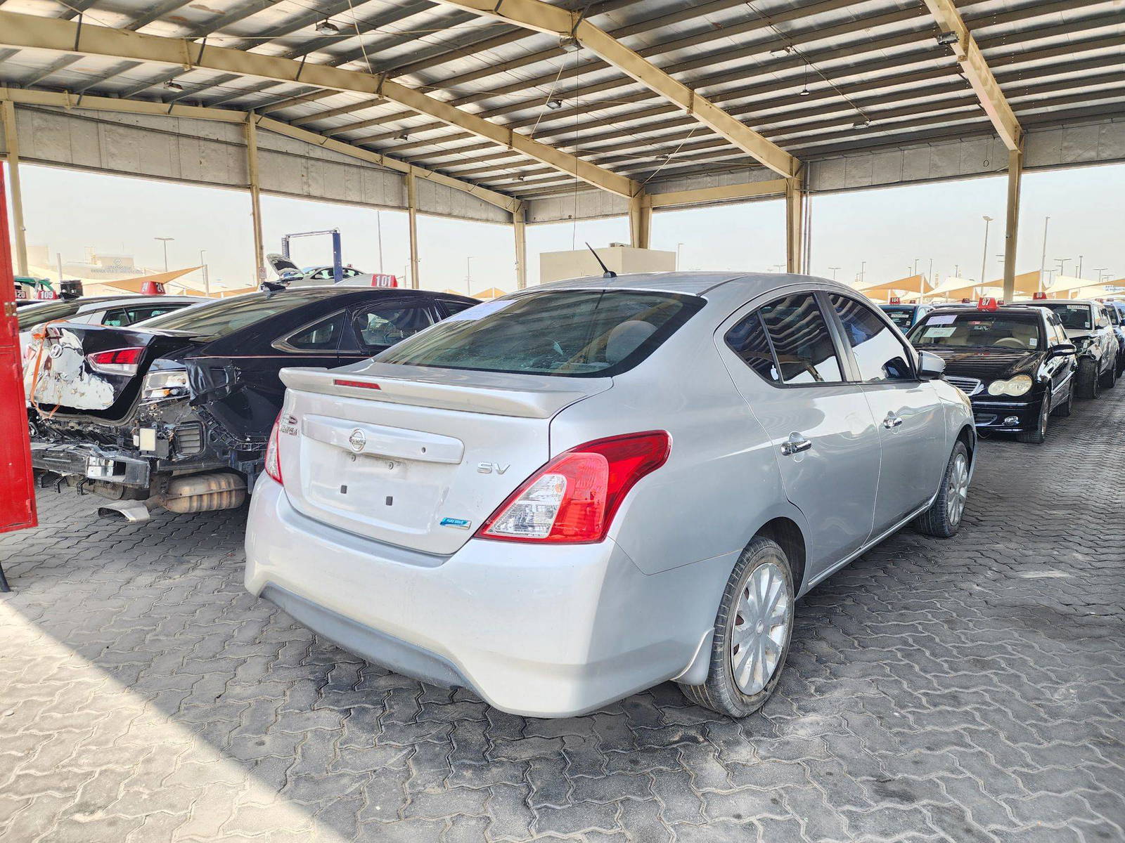 2016 NISSAN VERSA — 170979 Miles — Lot 339538 — Souq - Marhaba Auctions Used Cars - Image 3