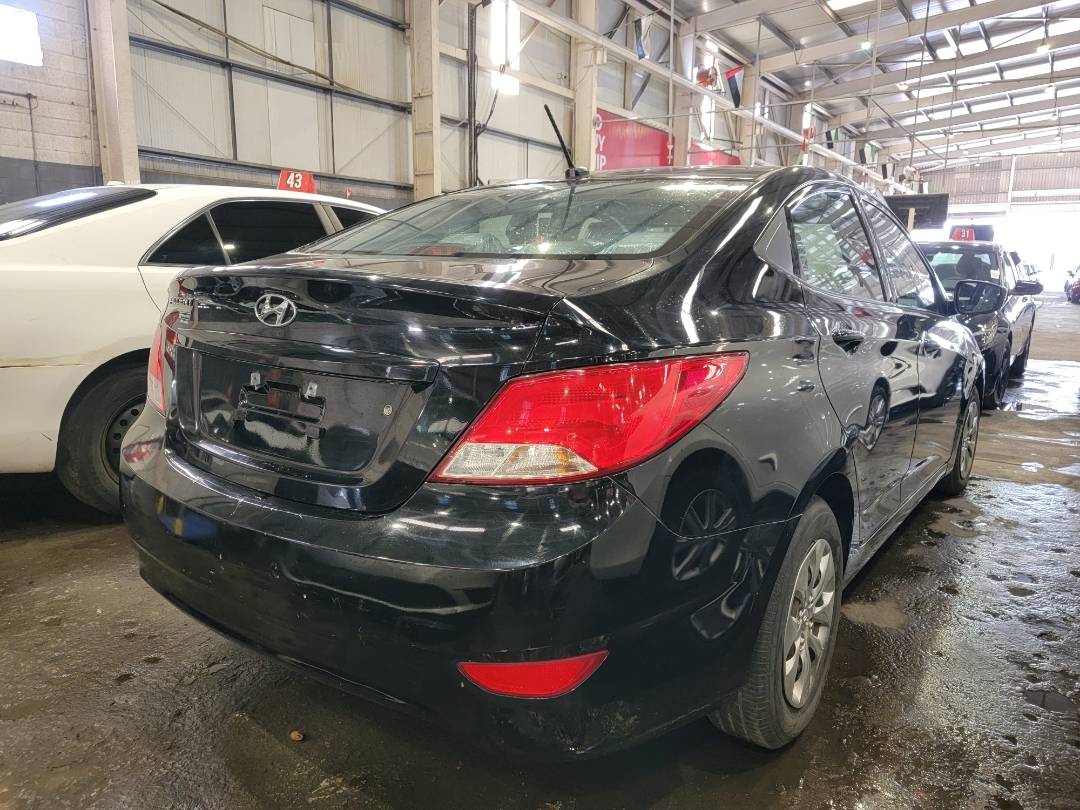 2017 HYUNDAI ACCENT — 113449 Miles — Lot E1HU358844 — Main - Marhaba Auctions Used Cars - Image 3