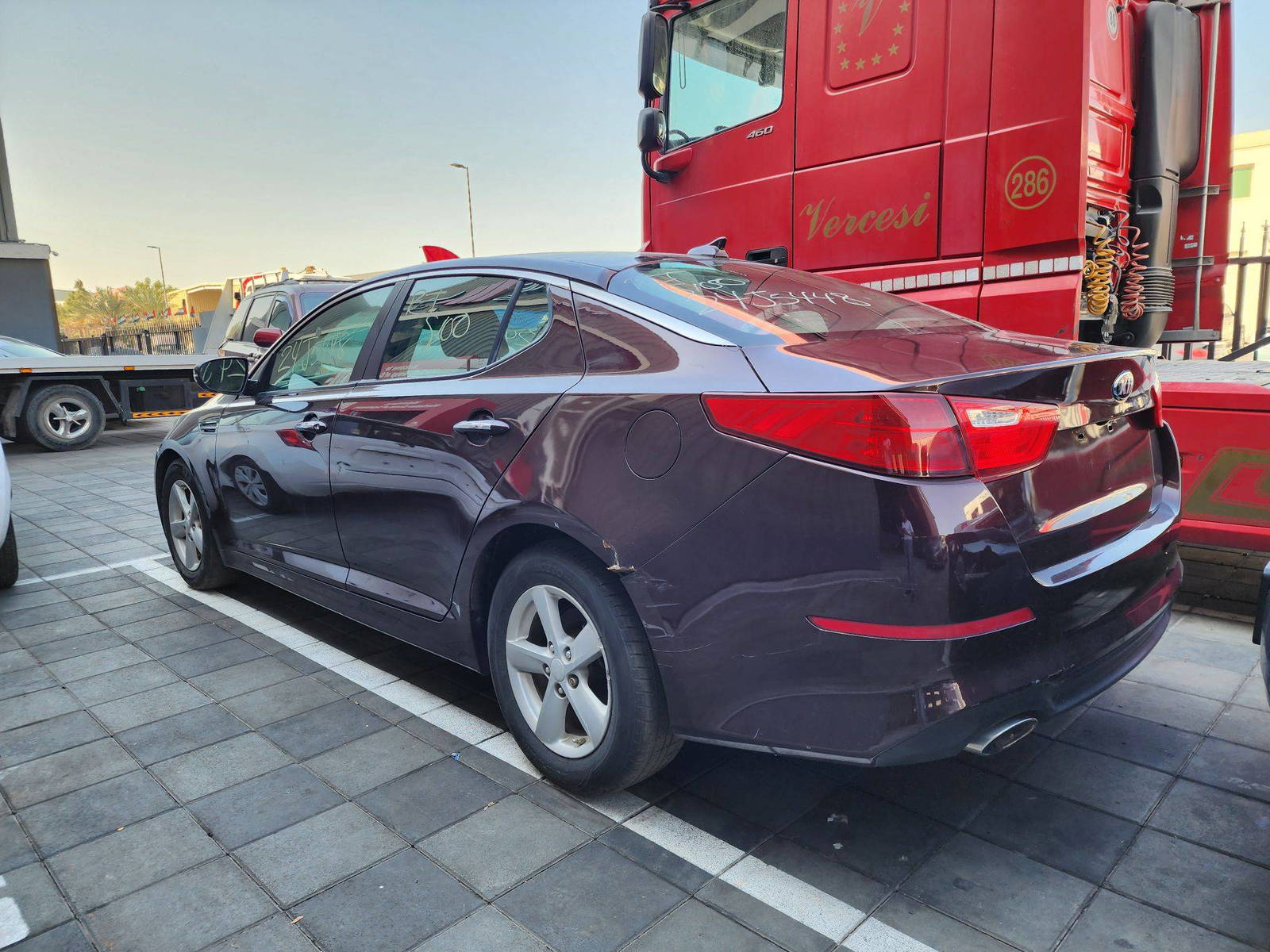 2014 KIA OPTIMA — 92266 Miles — Lot 264492 — Al Quoz - Marhaba Auctions Used Cars - Image 5