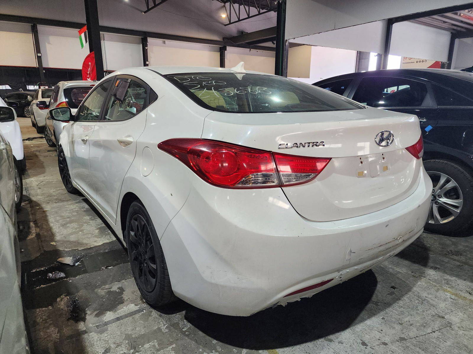 2011 HYUNDAI ELANTRA — 175143 Miles — Lot 40329957 — Al Quoz - Marhaba Auctions Used Cars - Image 4