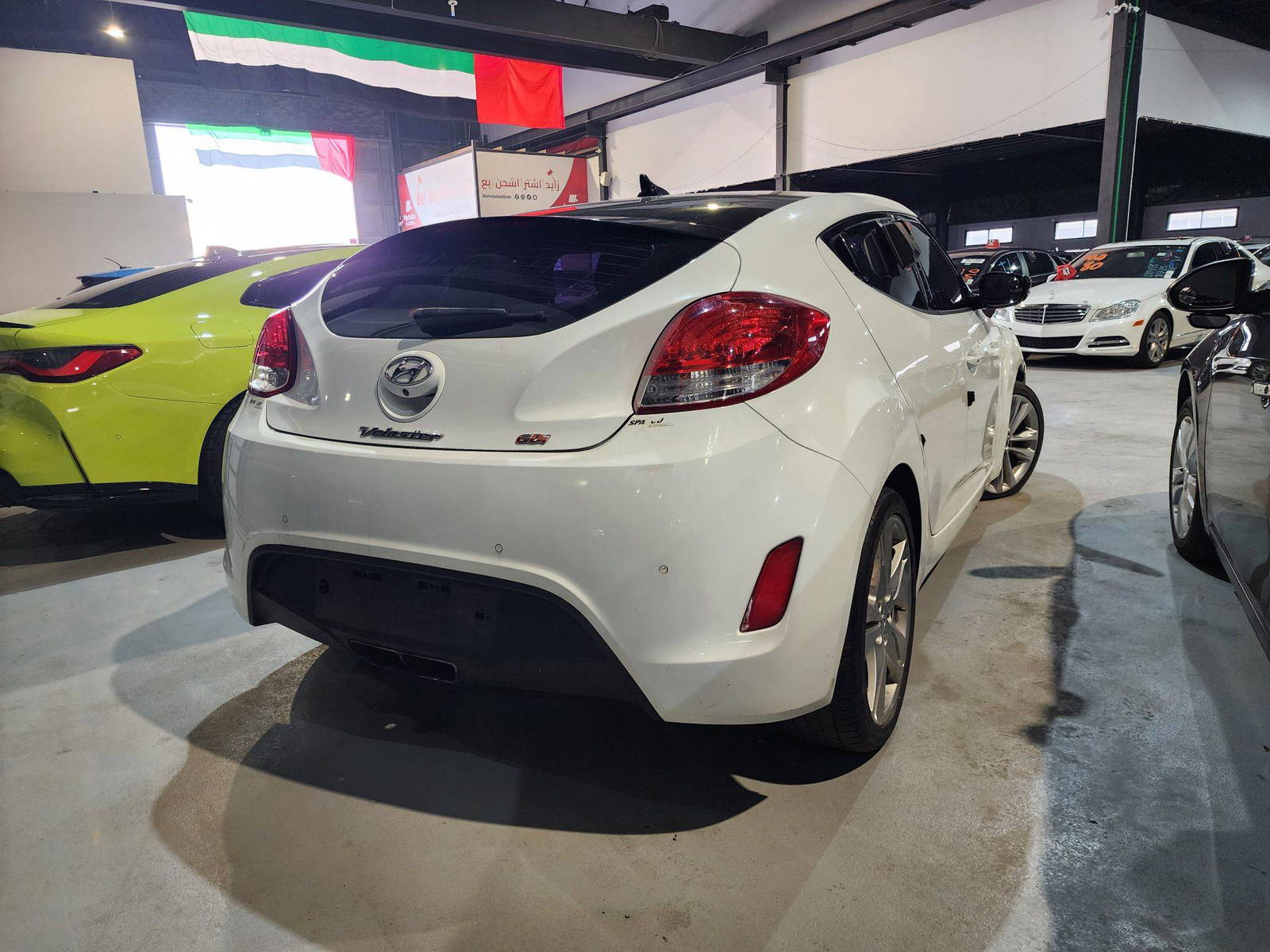 2012 HYUNDAI VELOSTER — 129083 KM — Lot 023850 — Al Quoz - Marhaba Auctions Used Cars - Image 6