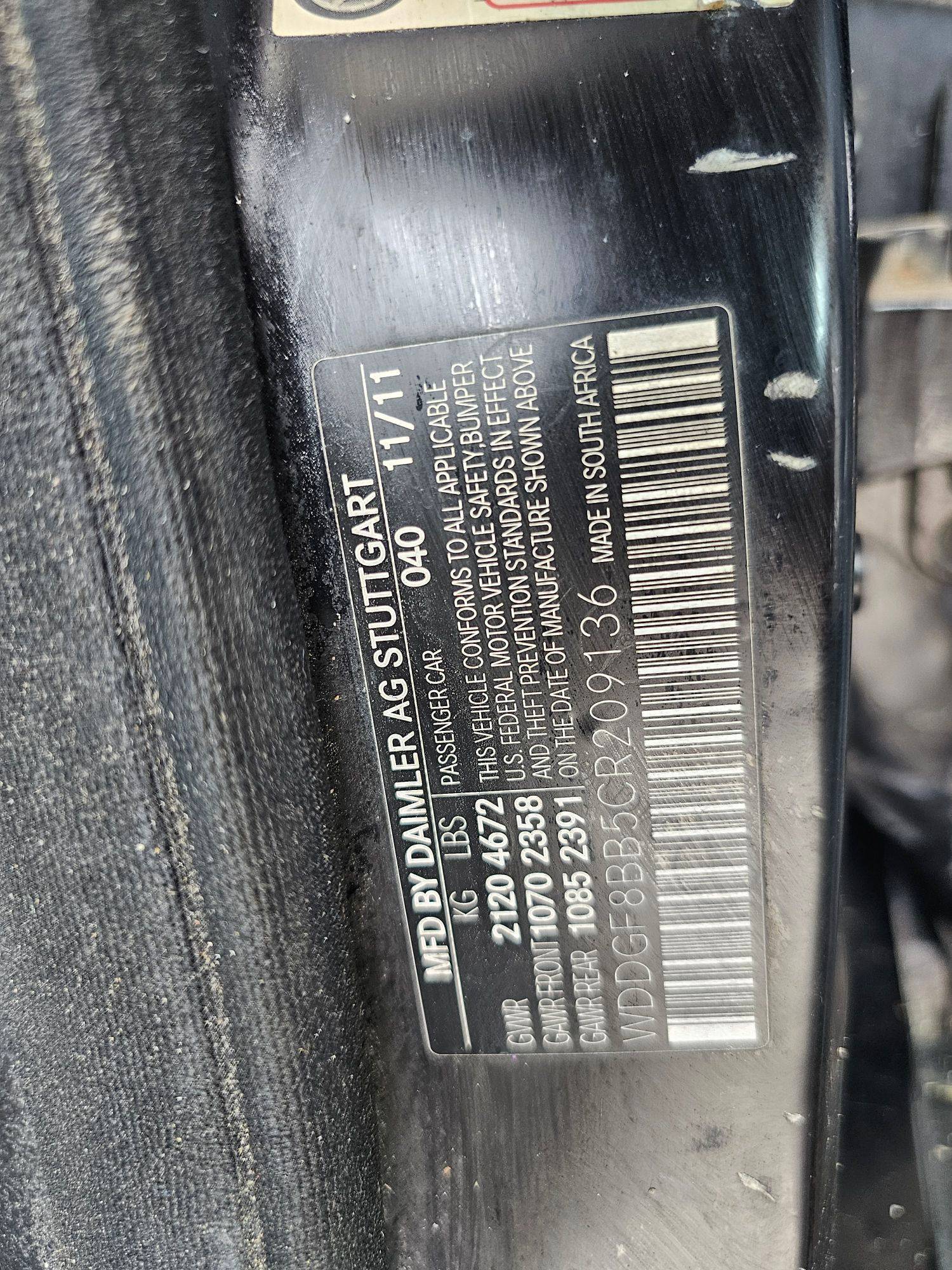 MERCEDES BENZ C300 2012 - Marhaba Auction Used Cars - Image 10