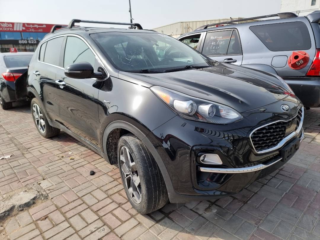 2021 KIA SPORTAGE — 55082 Miles — Lot 125487 — Ind. 12 - Marhaba Auctions Used Cars - Image 3