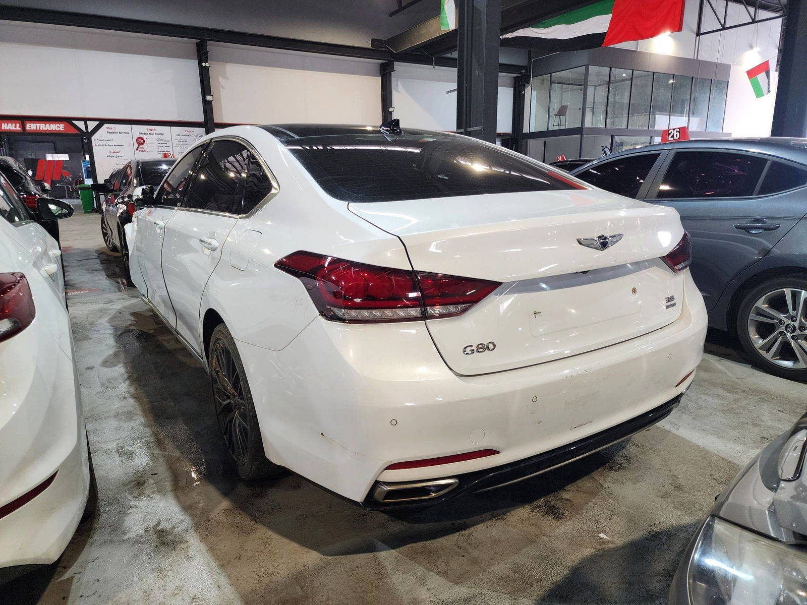 2018 GENESIS G80 — 133622 KM — Lot 241578 — Main - Marhaba Auctions Used Cars - Image 4