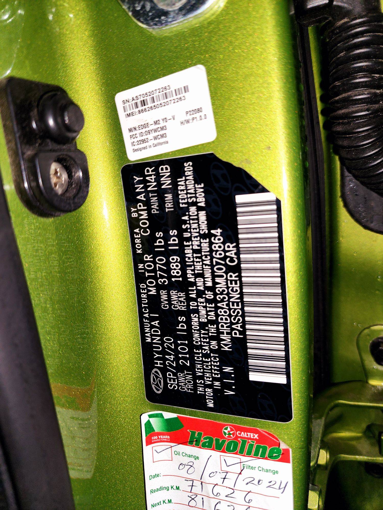 2021 HYUNDAI VENUE SEL — 49103 Miles — Lot 3MU076864 — Souq - Marhaba Auctions Used Cars - Image 9