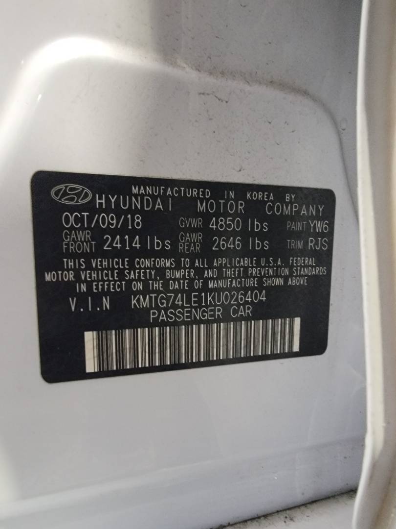 2019 GENESIS G70 — 65918 Miles — Lot LE1KU026404 — Main - Marhaba Auctions Used Cars - Image 10