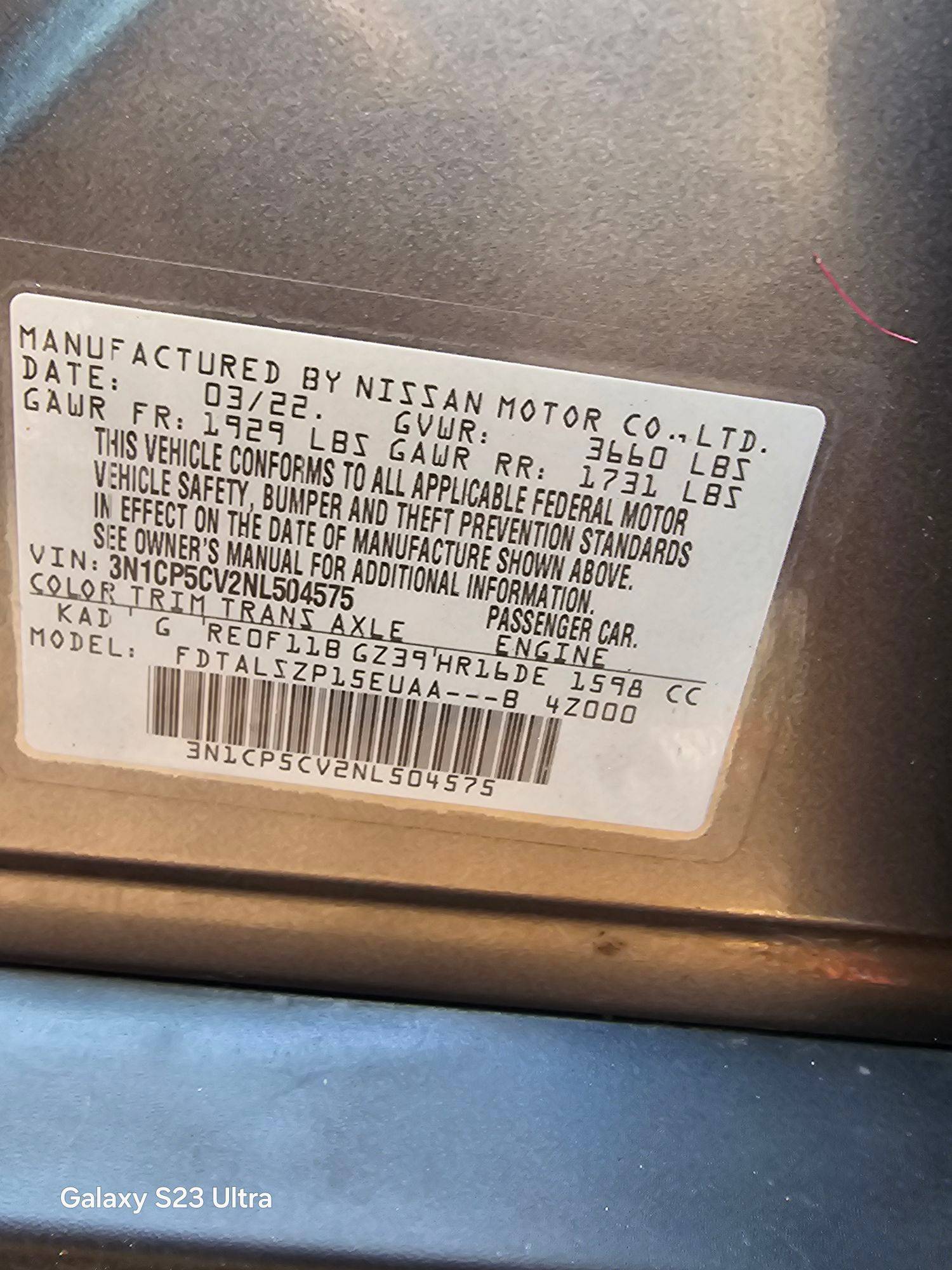 2022 NISSAN KICKS — 77028 Miles — Lot 64111675 — Souq - Marhaba Auctions Used Cars - Image 9