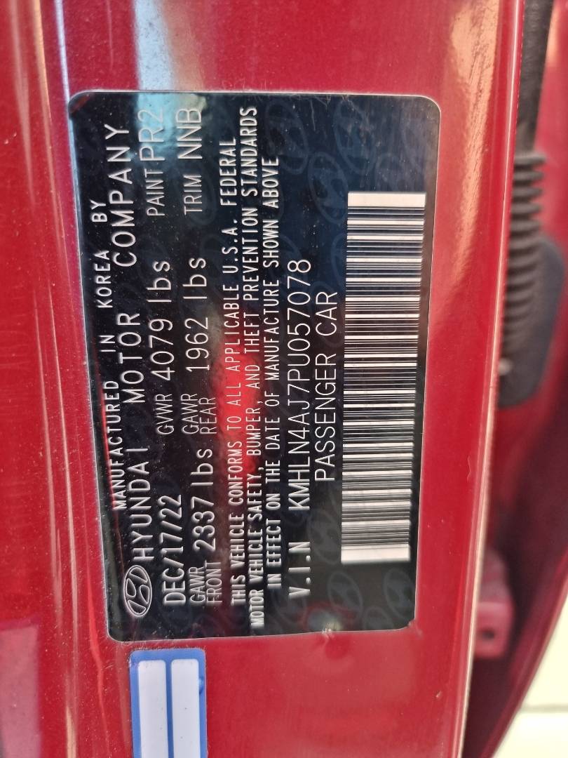 HYUNDAI ELANTRA 2023 - Marhaba Auction Used Cars - Image 10