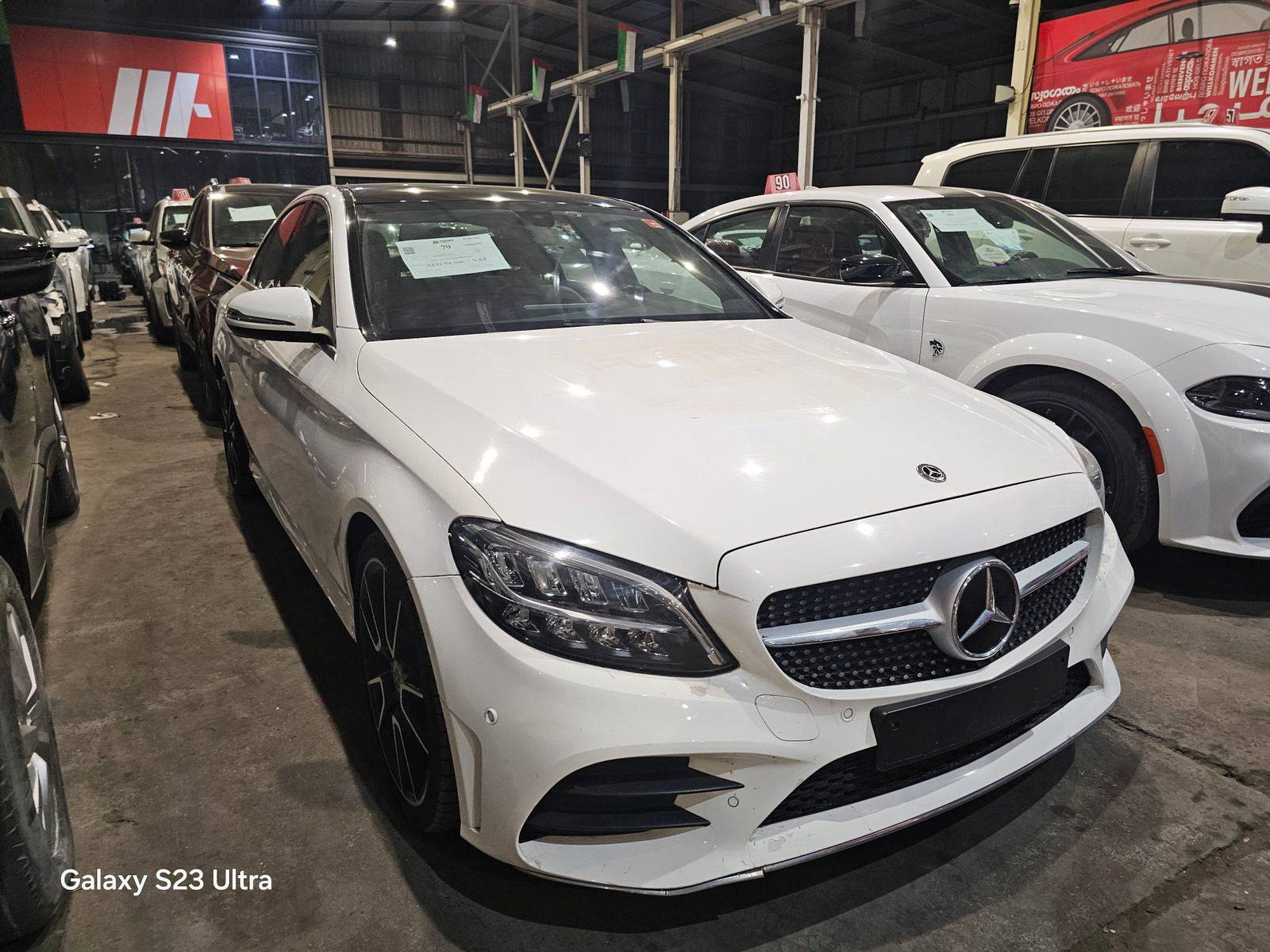 MERCEDES BENZ C200 2021 - Marhaba Auction Used Cars - Image 4