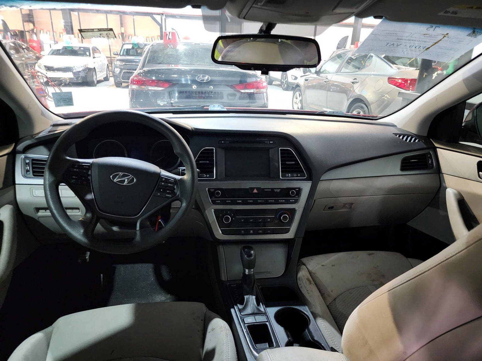 2016 HYUNDAI SONATA — 135943 Miles — Lot 63808 — Al Quoz - Marhaba Auctions Used Cars - Image 8