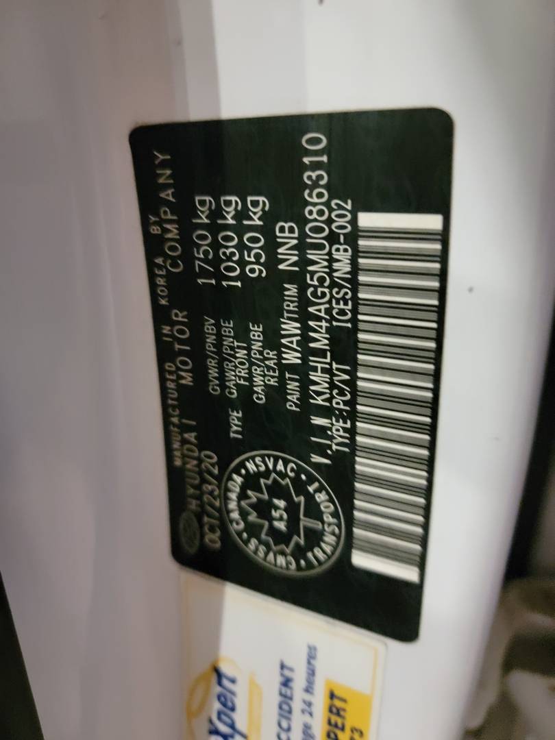 2021 HYUNDAI ELANTRA — 164260 KM — Lot U086310 — Main - Marhaba Auctions Used Cars - Image 9