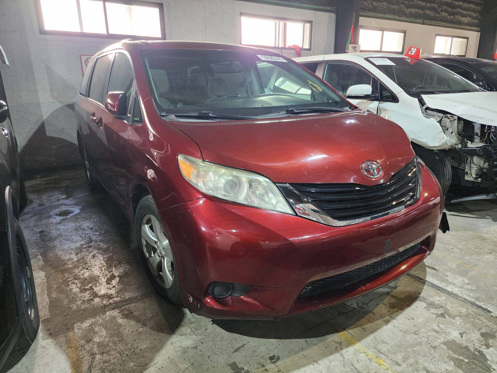 2016 TOYOTA SIENNA — 222048 Miles — Lot 50626345 — Al Quoz - Marhaba Auctions Used Cars - Image 3