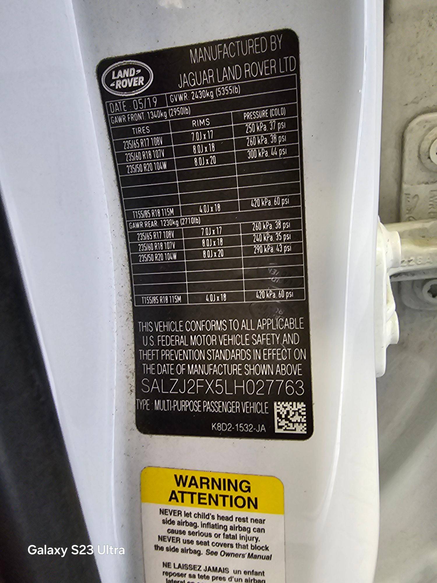 LAND ROVER RANGE ROVER EVOQUE 2020 - Marhaba Auction Used Cars - Image 10