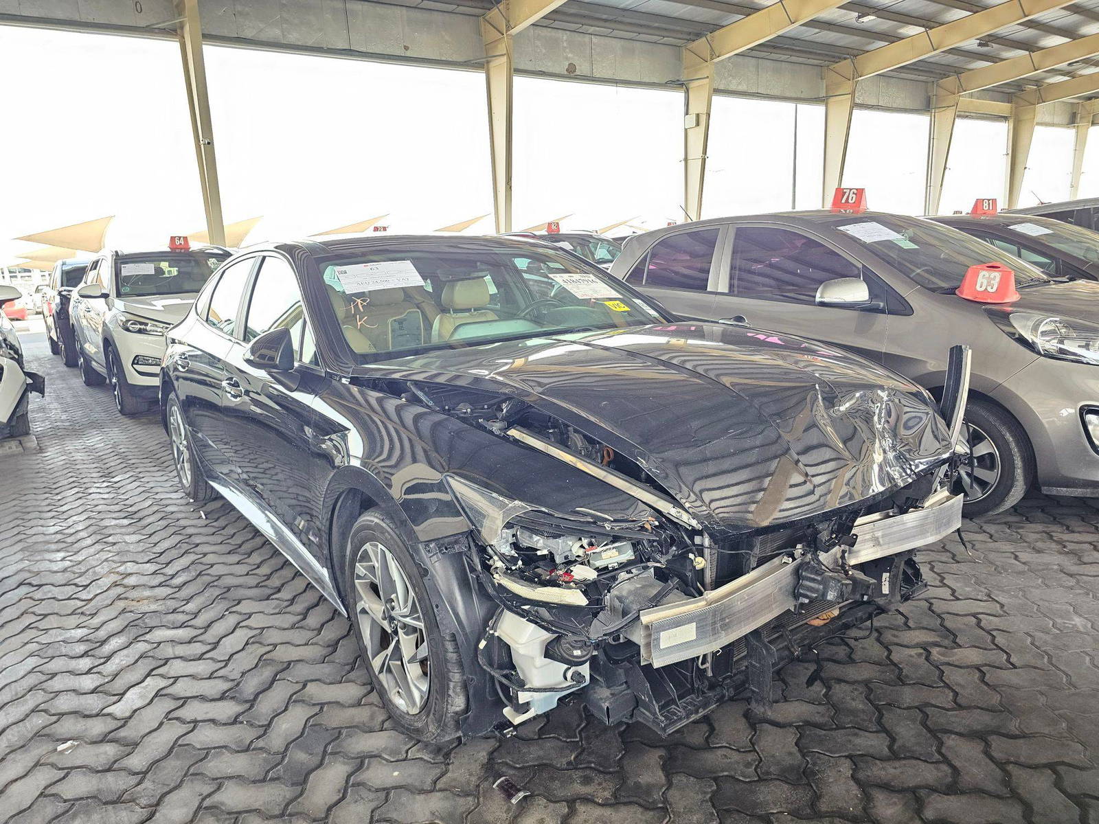 2020 HYUNDAI SONATA — 49968 Miles — Lot 41847916 — Souq - Marhaba Auctions Used Cars - Image 4