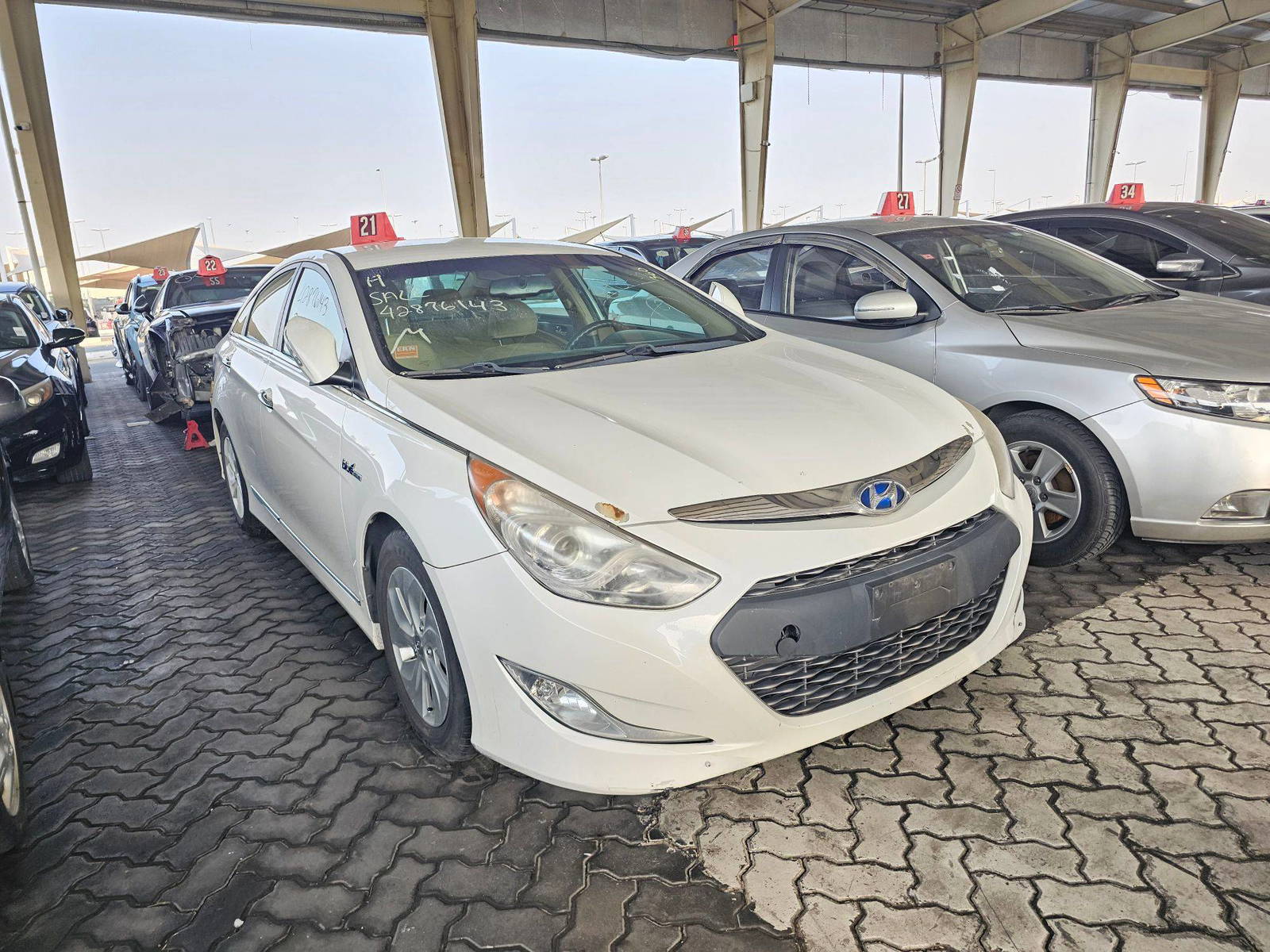2013 HYUNDAI SONATA — 158861 Miles — Lot A098631 — Souq - Marhaba Auctions Used Cars - Image 3