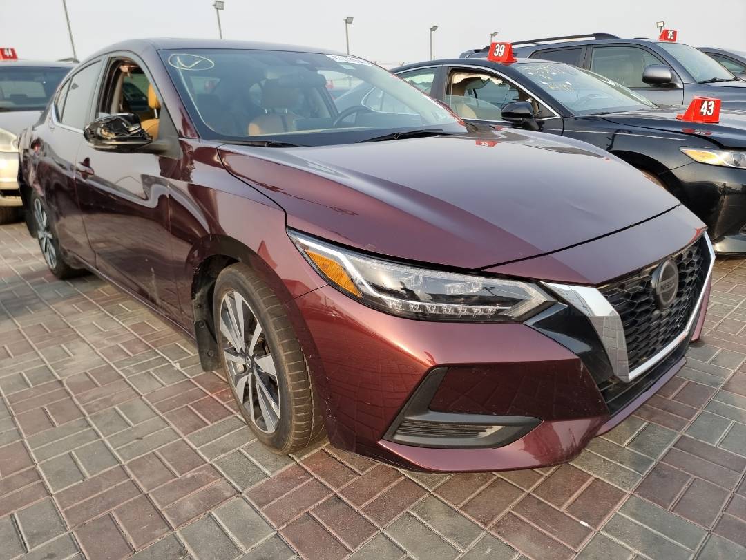 2020 NISSAN SENTRA — 47151 Miles — Lot 231461 — Ind. 12 - Marhaba Auctions Used Cars - Image 3