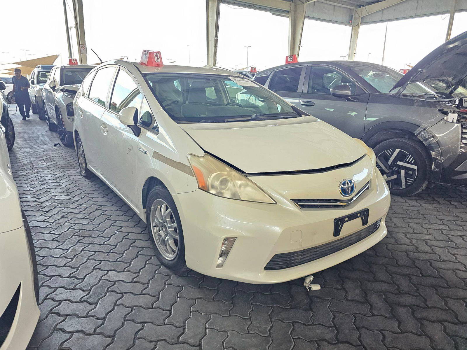 2012 TOYOTA PRIUS — 213824 Miles — Lot U7C3078607 — Souq - Marhaba Auctions Used Cars - Image 4