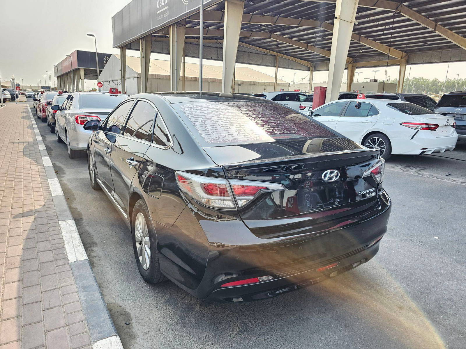 2018 HYUNDAI SONATA — 52409 KM — Lot 5JY004610 — Souq - Marhaba Auctions Used Cars - Image 3