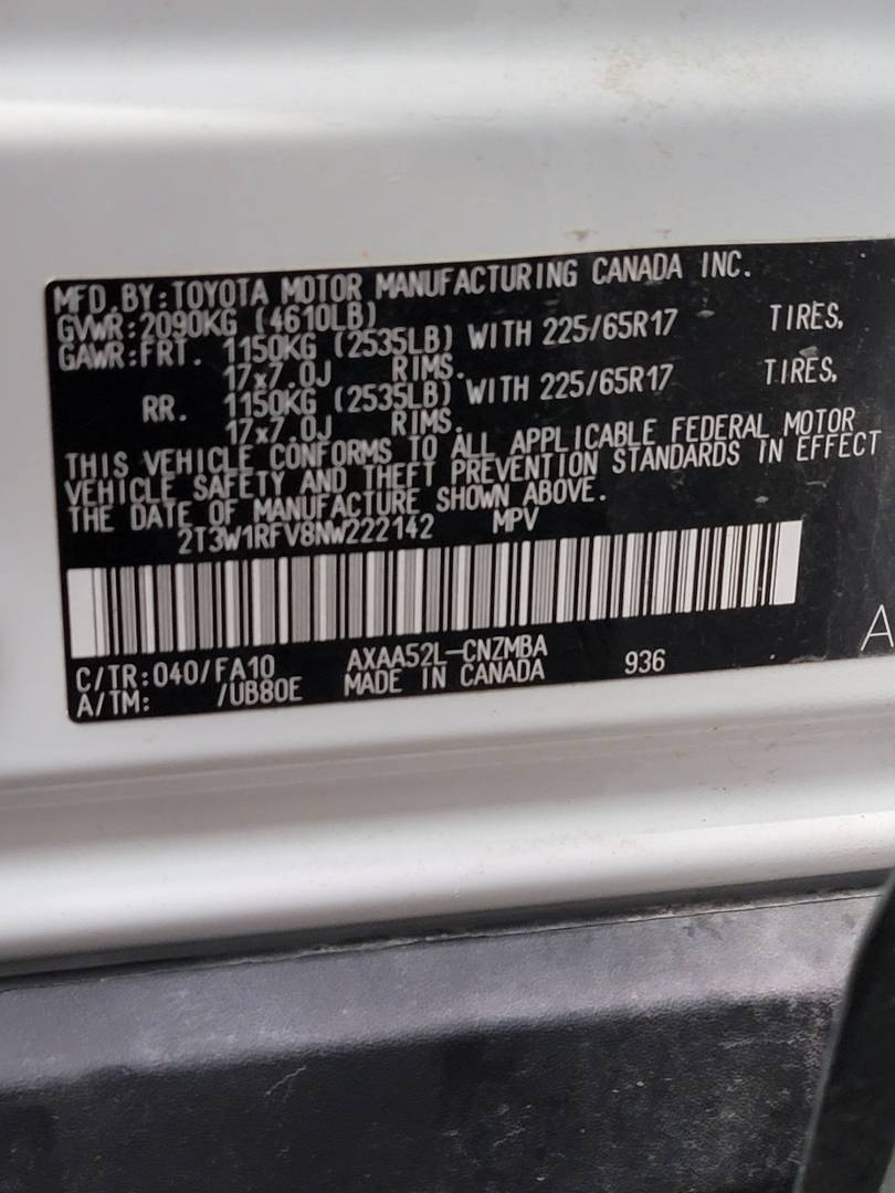 2022 TOYOTA RAV4 — 7084 Miles — Lot 222142 — Main - Marhaba Auctions Used Cars - Image 10