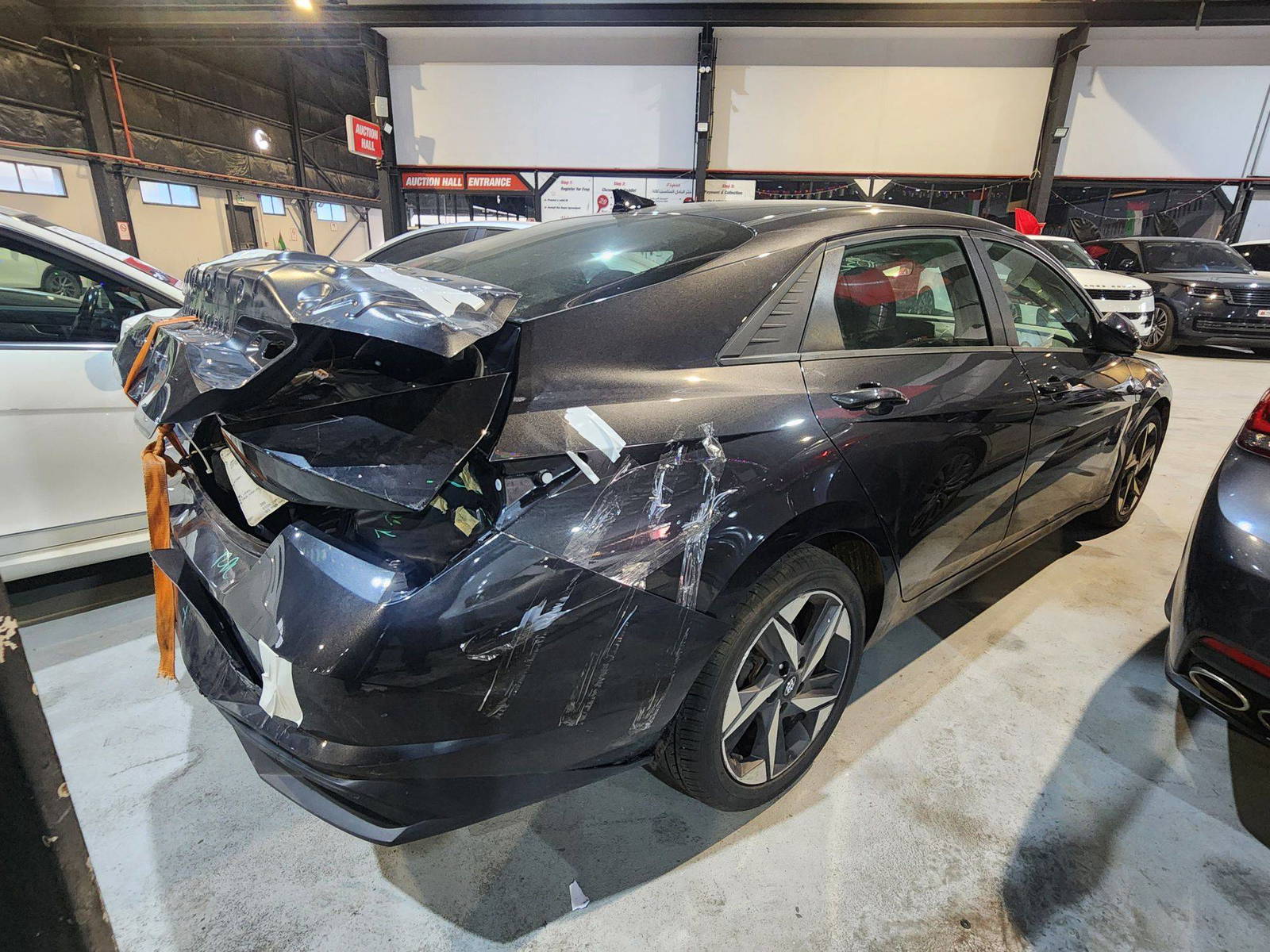 2023 HYUNDAI ELANTRA — sold — 125351 Miles — Lot XPH103238 — Main - Marhaba Auctions Used Cars - Image 4