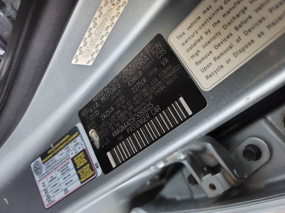 2015 KIA OPTIMA — 203923 Miles — Lot F5091025 — Main - Marhaba Auctions Used Cars - Image 10
