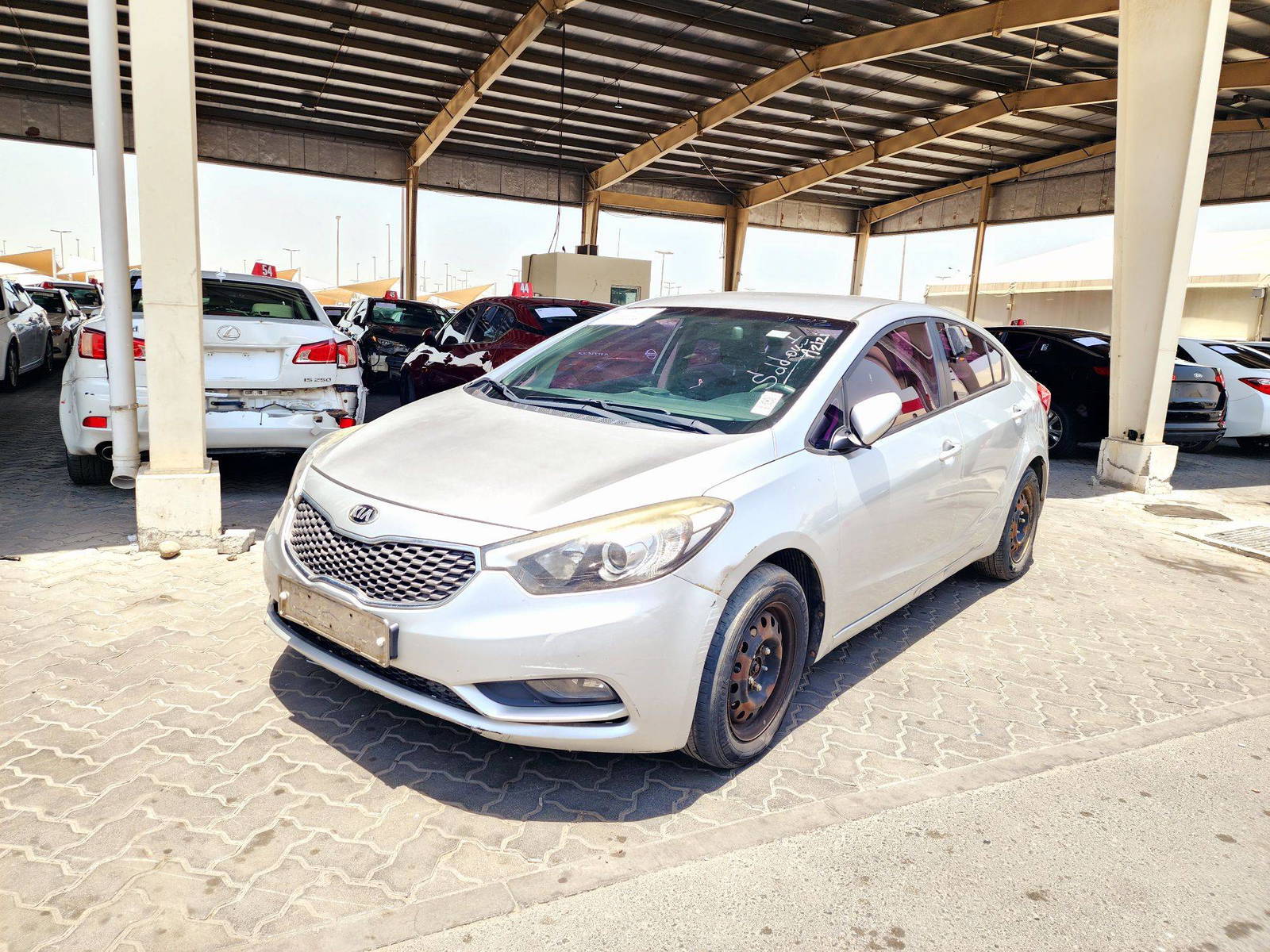 2013 KIA K3 — 225741 KM — Lot 118678 — Main - Marhaba Auctions Used Cars - Image 3