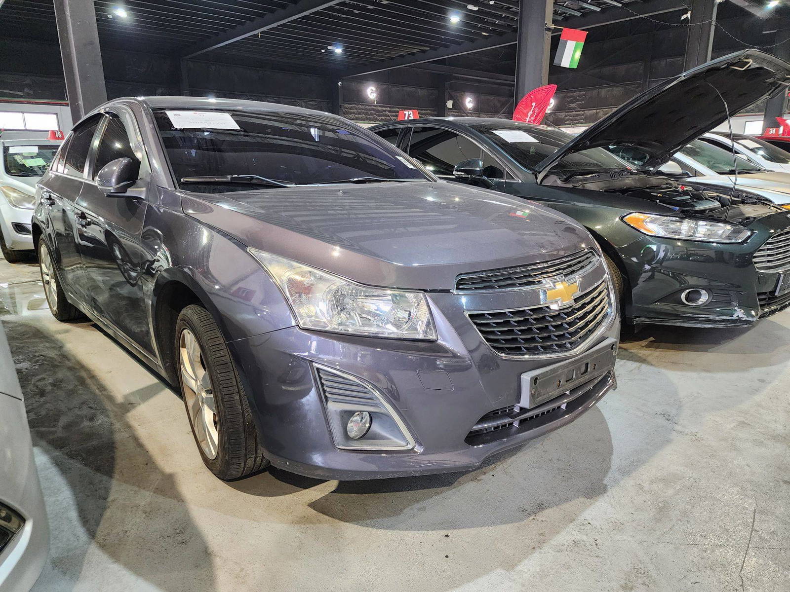 2014 CHEVROLET CRUIZE — 104639 KM — Lot 608111 — Al Quoz - Marhaba Auctions Used Cars - Image 3
