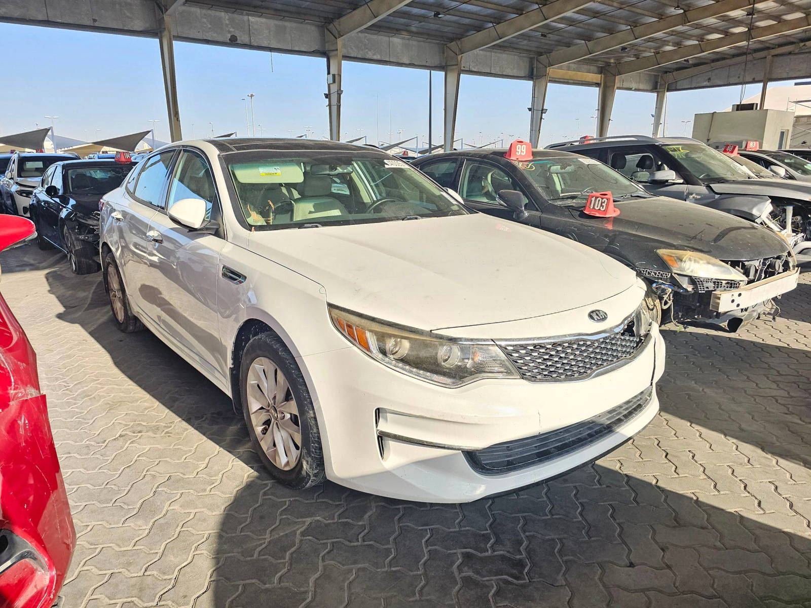 2016 KIA OPTIMA — 142176 Miles — Lot 90640025 — Souq - Marhaba Auctions Used Cars - Image 3