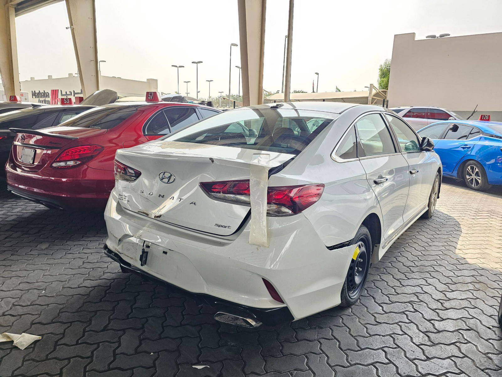 HYUNDAI SONATA 2018 - Marhaba Auction Used Cars - Image 4