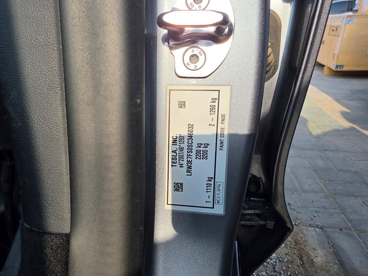 2025 TESLA MODEL 3 — 3330 KM — Lot S0SC346032 - Marhaba Auctions Used Cars - Image 8
