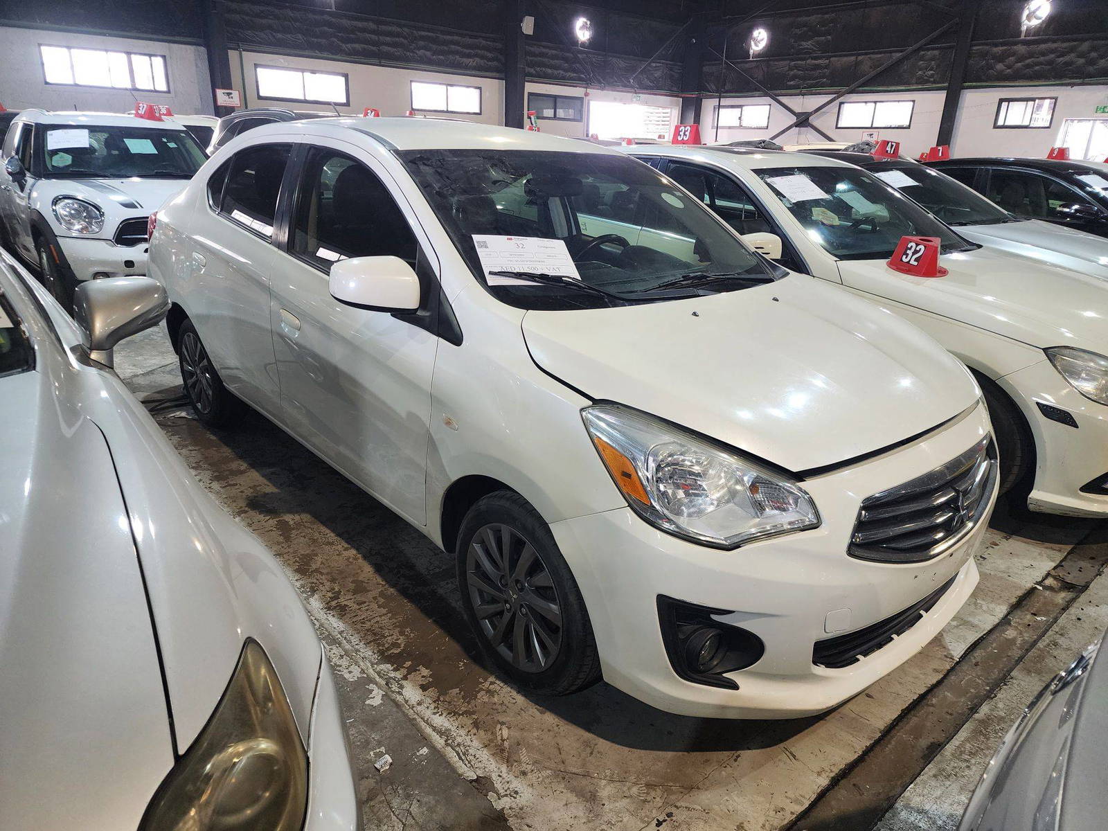 2018 MITSUBISHI MIRAGE — 151027 Miles — Lot 08302 — Al Quoz - Marhaba Auctions Used Cars - Image 4