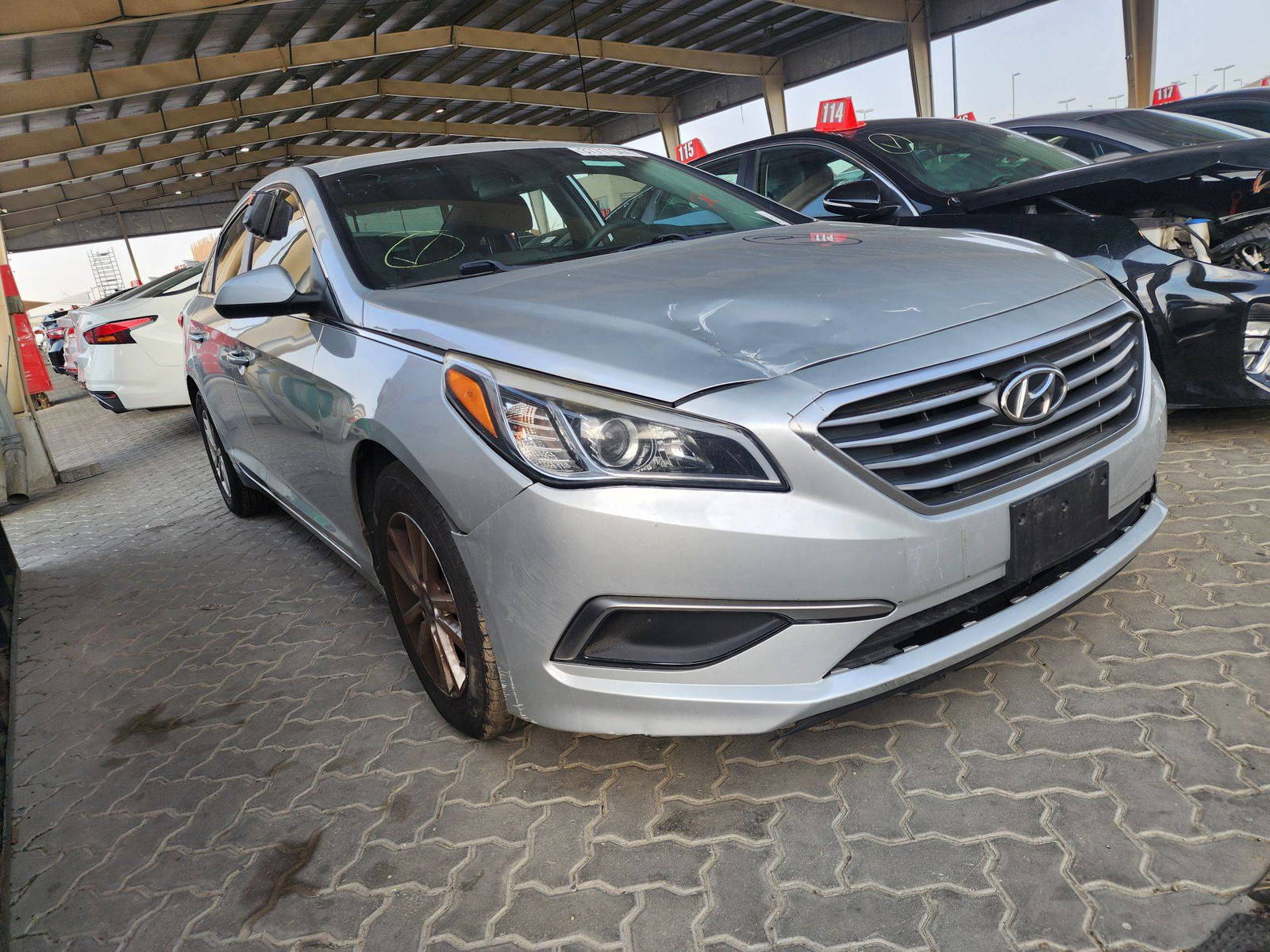 2017 HYUNDAI SONATA — 123298 Miles — Lot 37711544 — Main - Marhaba Auctions Used Cars - Image 6