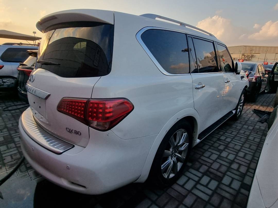2014 INFINITI QX80 — 140148 Miles — Lot 214578 — Main - Marhaba Auctions Used Cars - Image 4