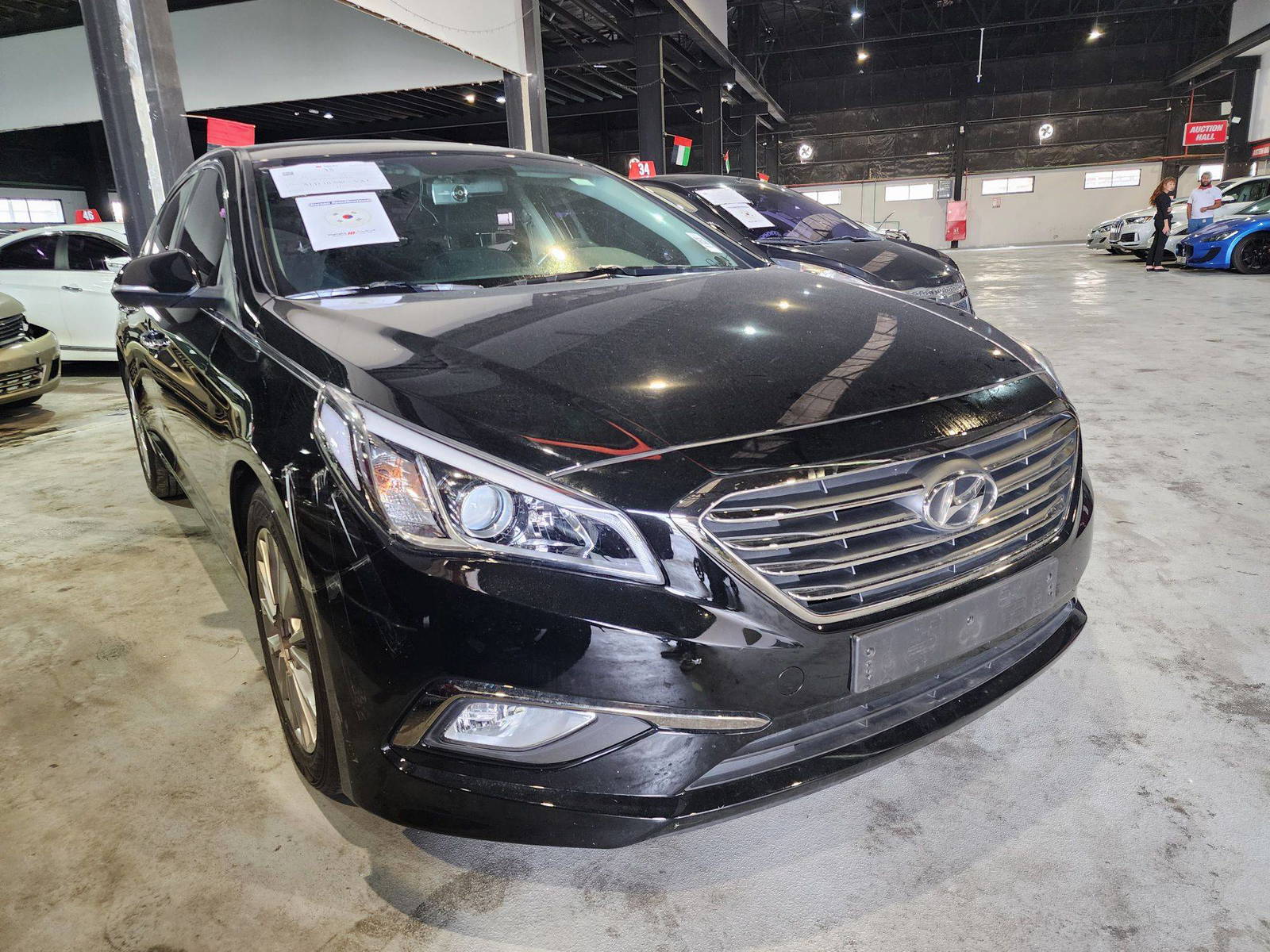 2015 HYUNDAI SONATA — 154389 KM — Lot 101811 — Al Quoz - Marhaba Auctions Used Cars - Image 4