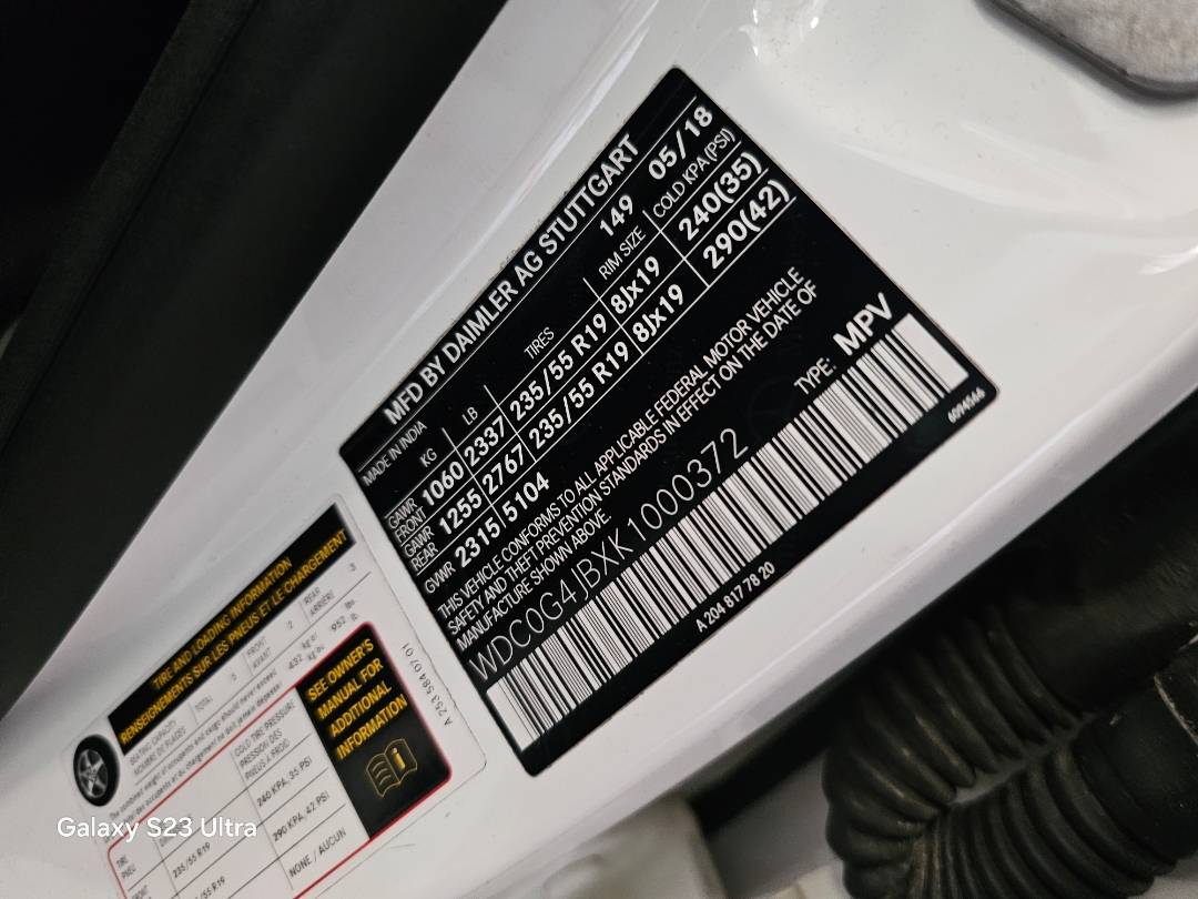 2019 MERCEDES BENZ GLC-300 — 85241 Miles — Lot K1000372 — Main - Marhaba Auctions Used Cars - Image 8