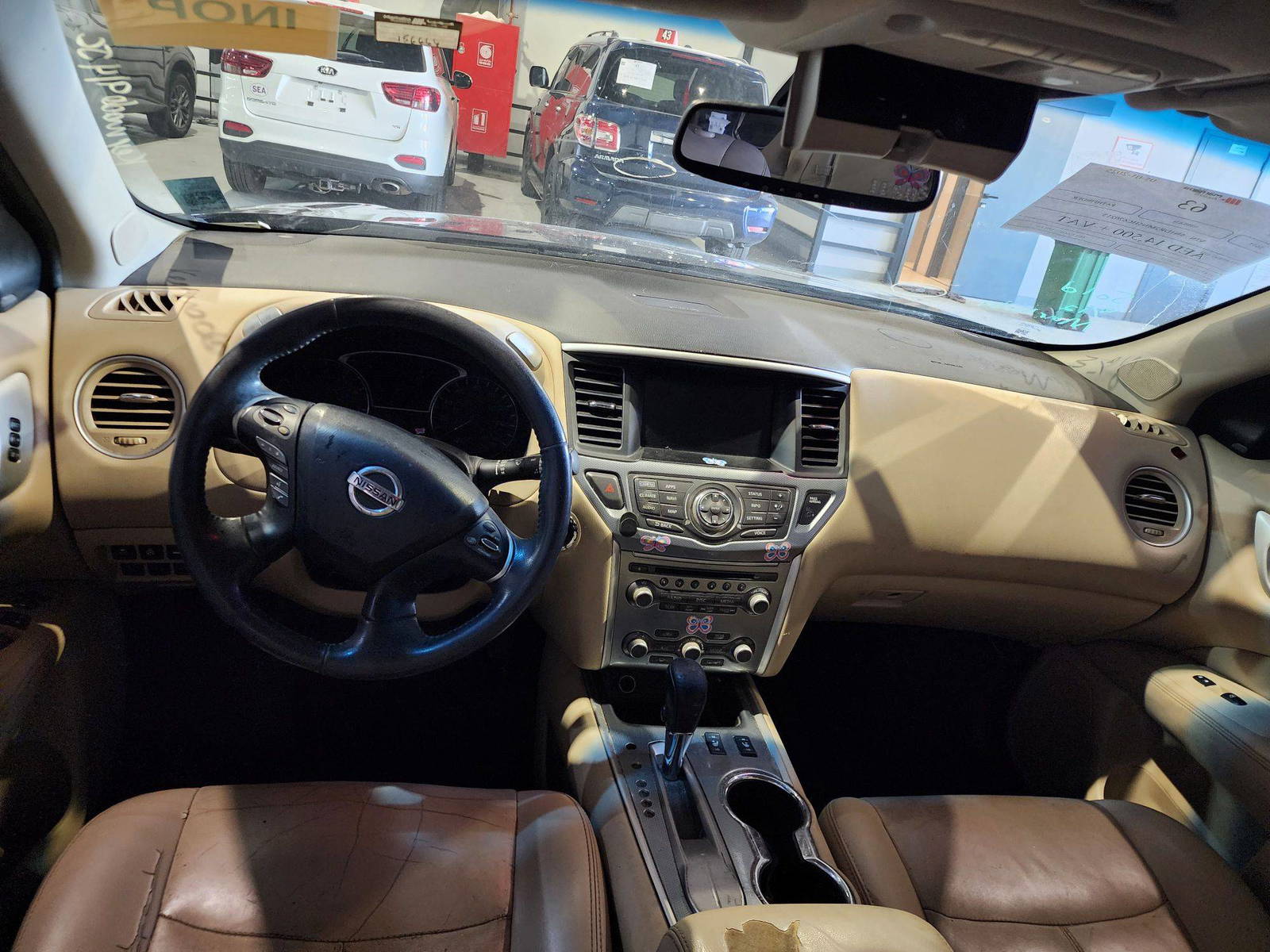2017 NISSAN PATHFINDER — 156664 Miles — Lot 620213 — Al Quoz - Marhaba Auctions Used Cars - Image 7