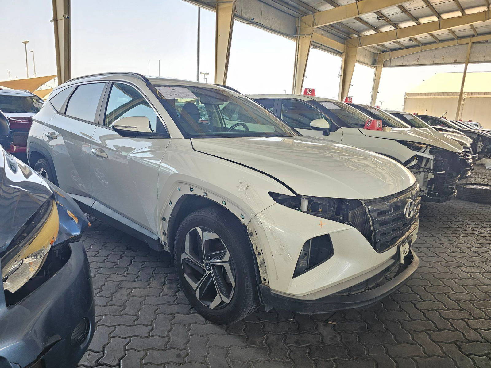 2022 HYUNDAI TUCSON — 43662 Miles — Lot E7NH055311 — Ind. 12 - Marhaba Auctions Used Cars - Image 4
