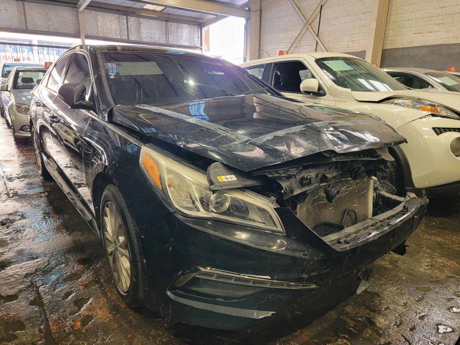 HYUNDAI SONATA 2015 - Marhaba Auction Used Cars - Image 4