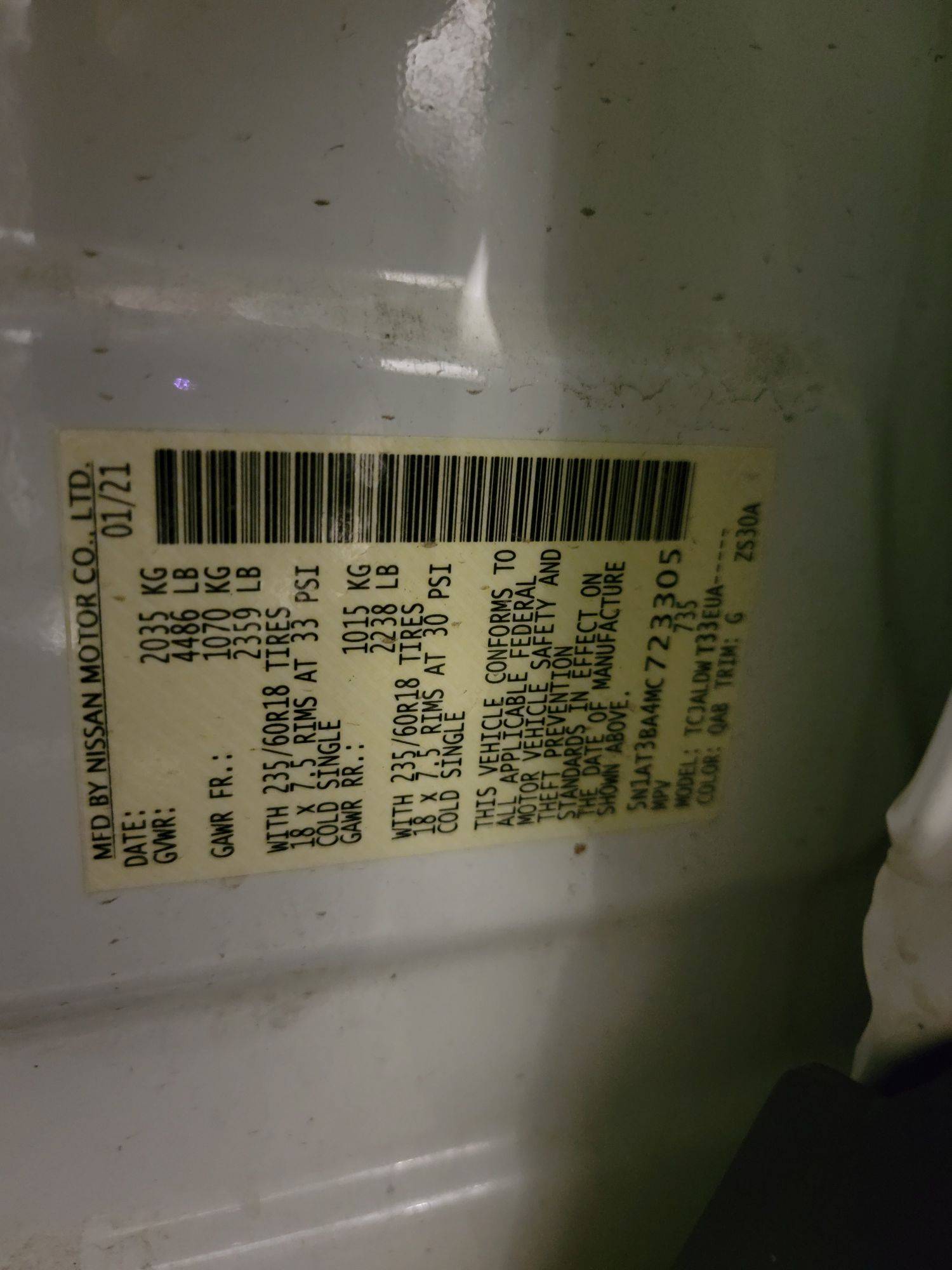 NISSAN ROGUE 2021 - Marhaba Auction Used Cars - Image 9