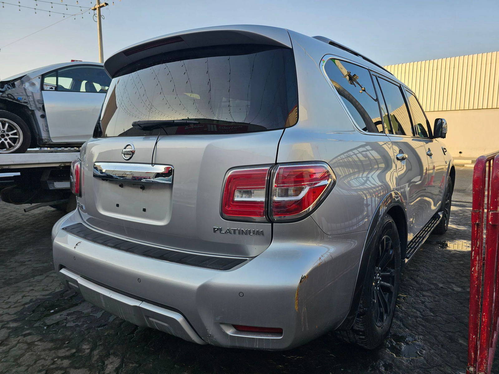 2017 NISSAN ARMADA — 124625 Miles — Lot 9008519 — Al Sajaa - Marhaba Auctions Used Cars - Image 4