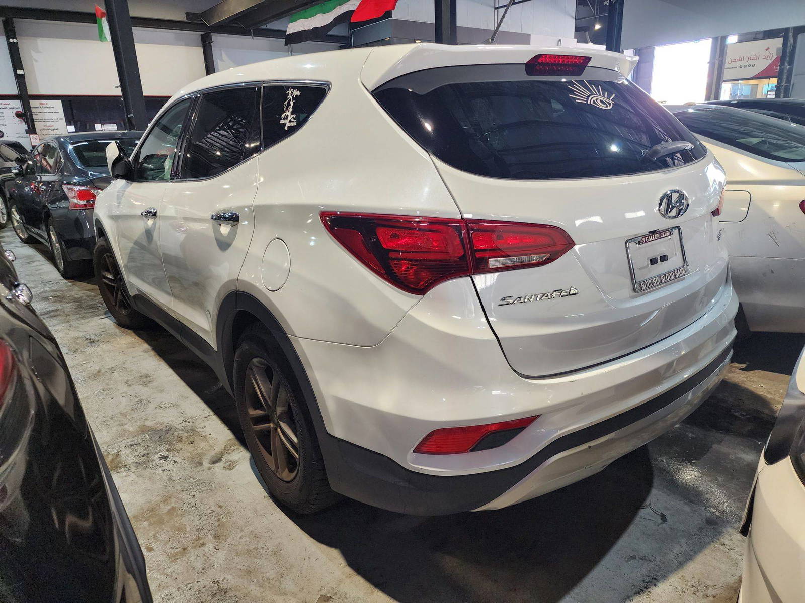 2018 HYUNDAI SANTA FE SPORT — 127484 Miles — Lot 511890 — Al Quoz - Marhaba Auctions Used Cars - Image 4
