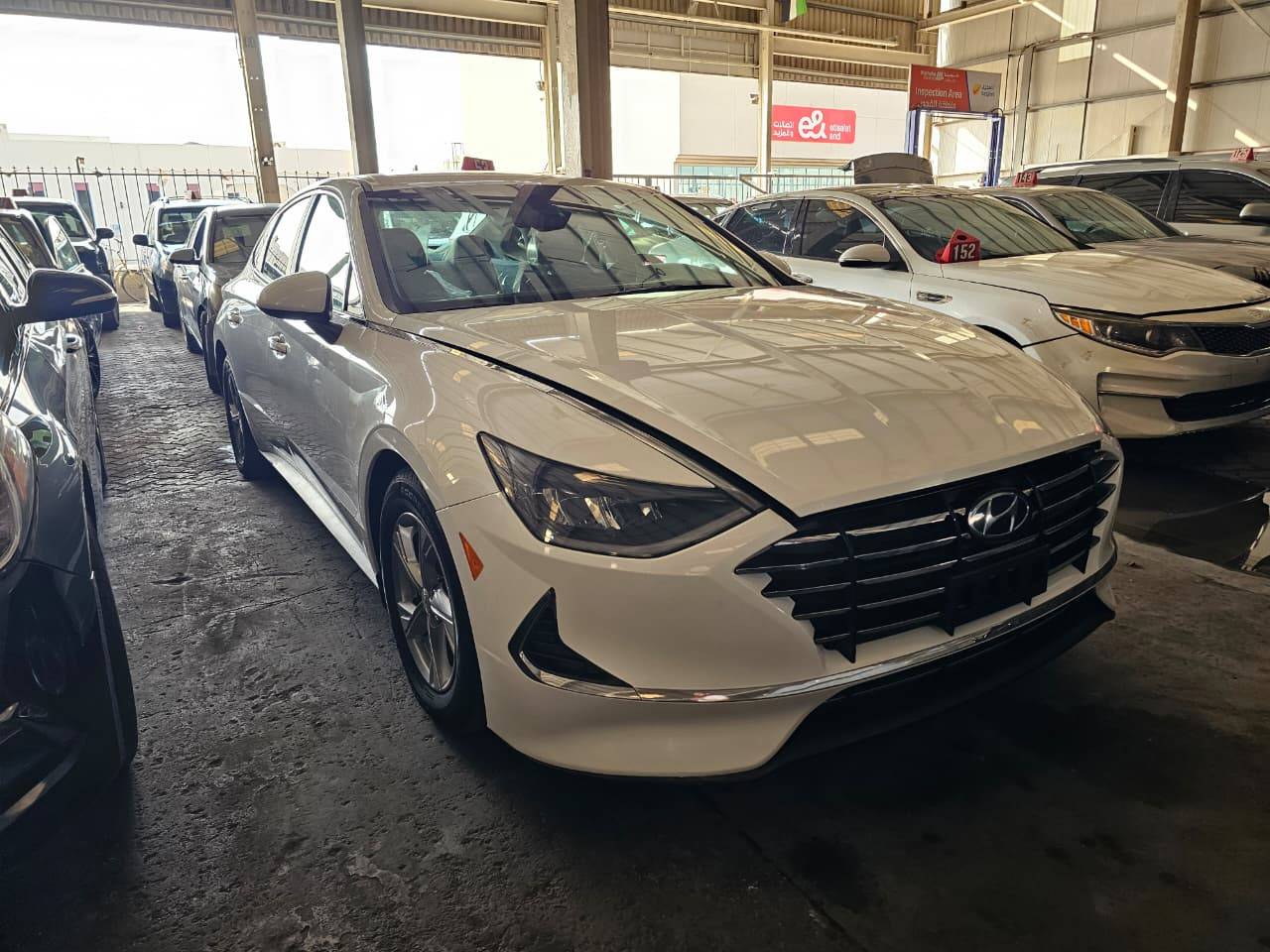 2021 HYUNDAI SONATA — 93300 KM — Lot H075946 — Main - Marhaba Auctions Used Cars - Image 3