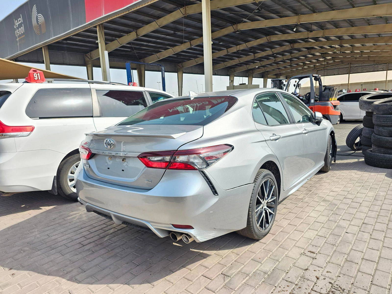2021 TOYOTA CAMRY — 133212 Miles — Lot 41586722 — Main - Marhaba Auctions Used Cars - Image 3