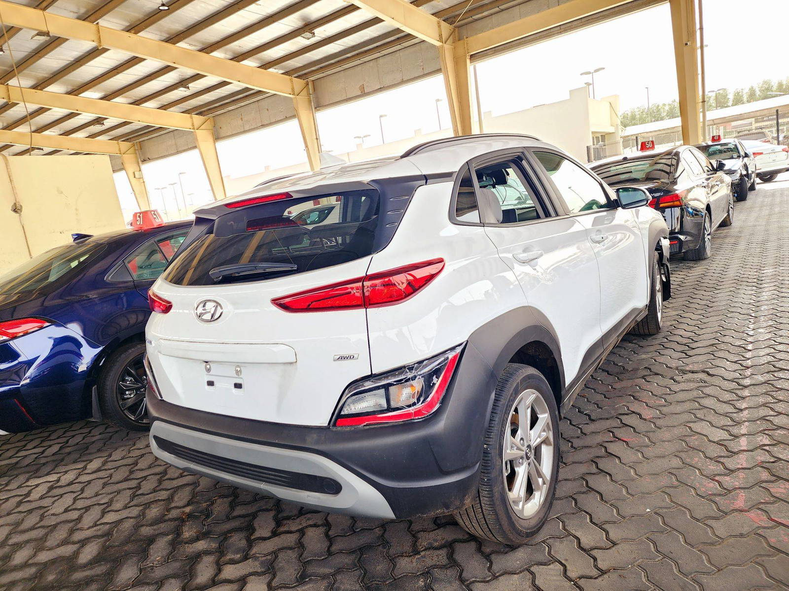 2023 HYUNDAI KONA — 20428 Miles — Lot 88542925 — Al Surrah - Marhaba Auctions Used Cars - Image 3