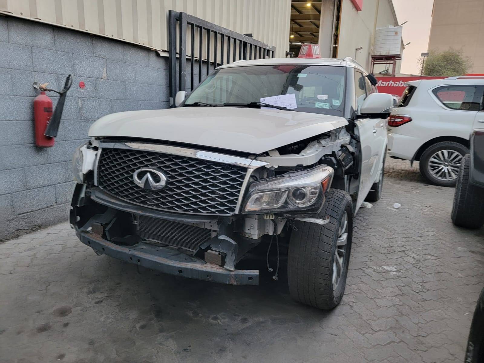 2017 INFINITI QX80 — 140292 Miles — Lot 151524 — Main - Marhaba Auctions Used Cars - Image 6
