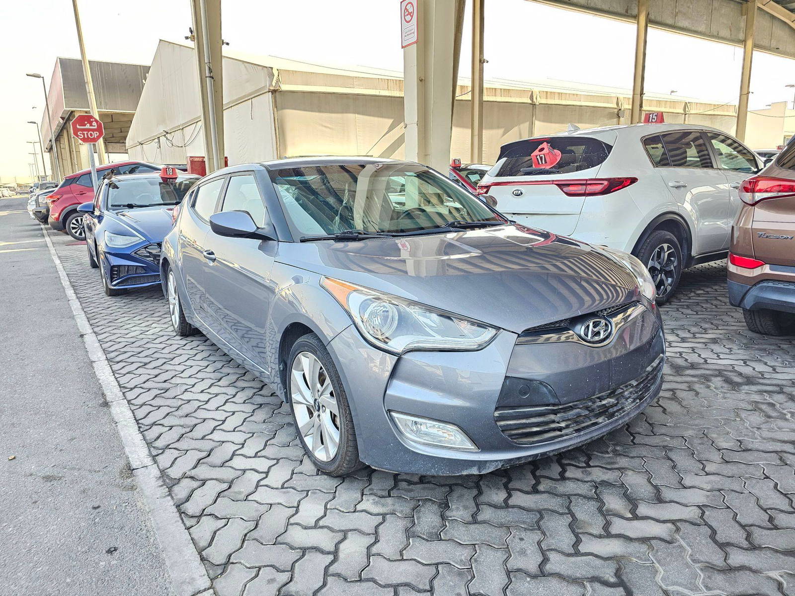 2017 HYUNDAI VELOSTER — 113313 Miles — Lot D5HU307401 — Souq - Marhaba Auctions Used Cars - Image 3