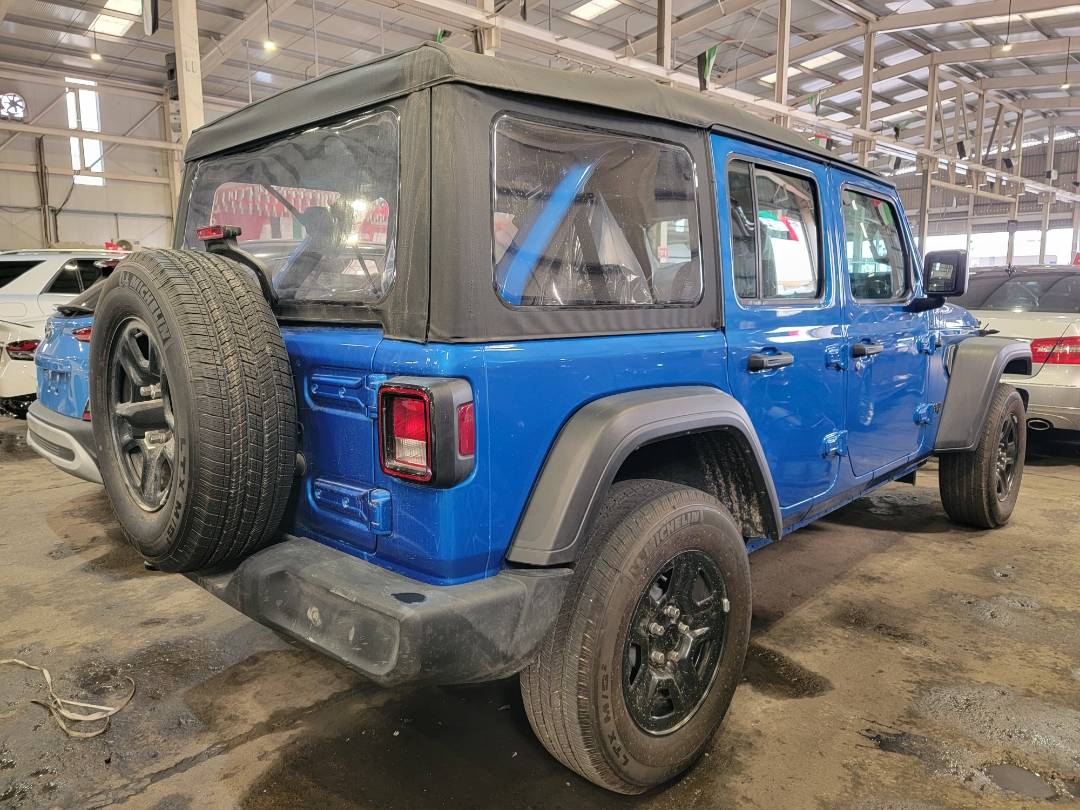 2023 JEEP WRANGLER — 11345 Miles — Lot 588366 — Main - Marhaba Auctions Used Cars - Image 4