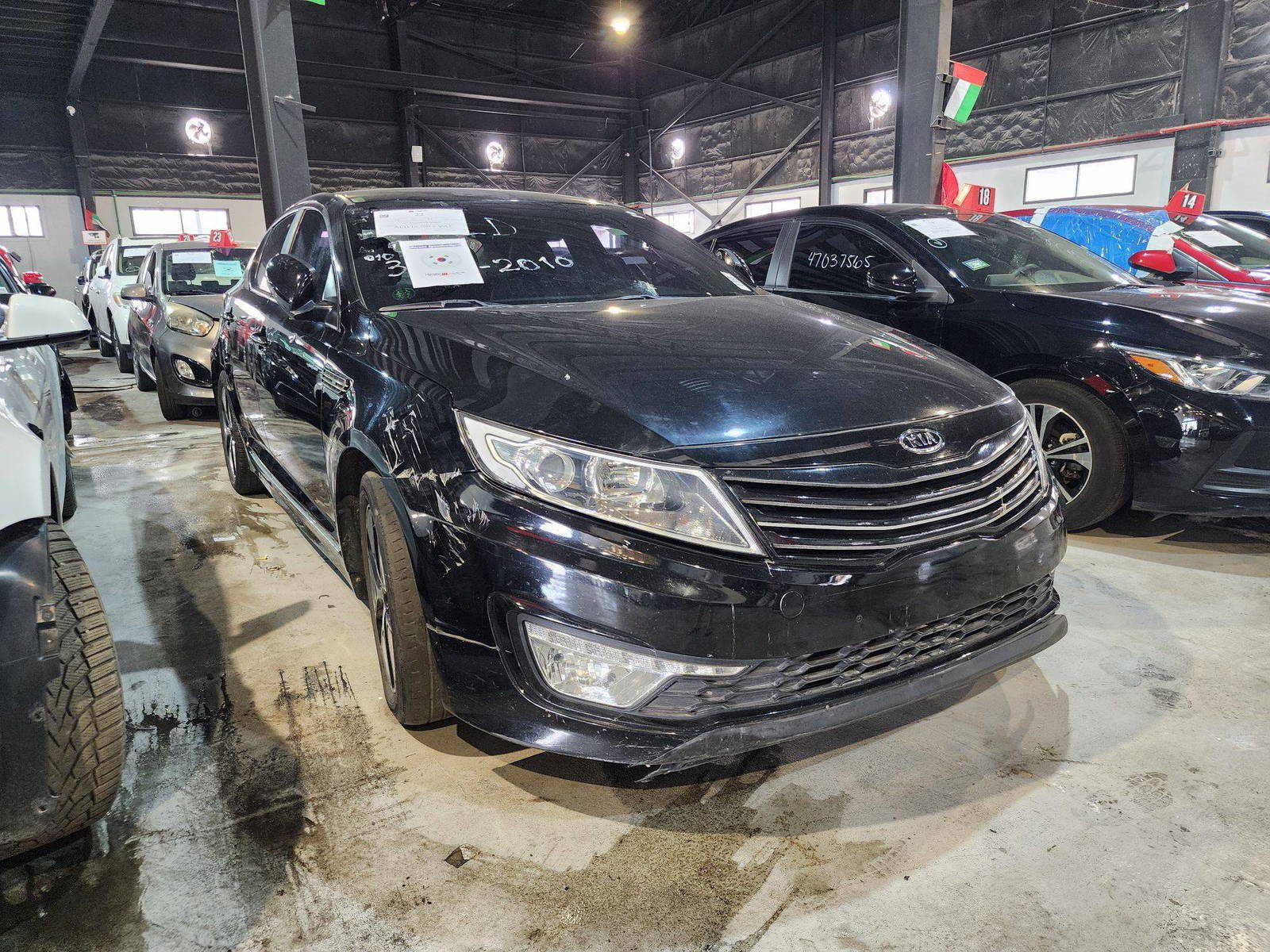 2012 KIA K5 — 169754 KM — Lot 009454 — Al Quoz - Marhaba Auctions Used Cars - Image 3