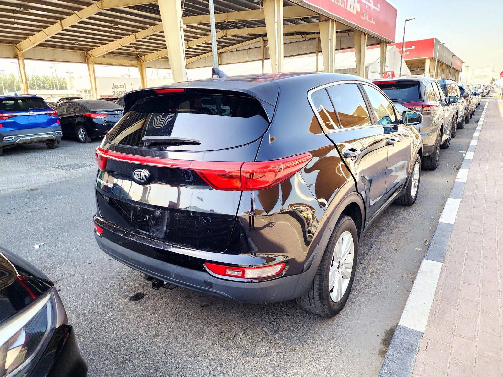 2019 KIA SPORTAGE — 128272 Miles — Lot K7554802 — Souq - Marhaba Auctions Used Cars - Image 3