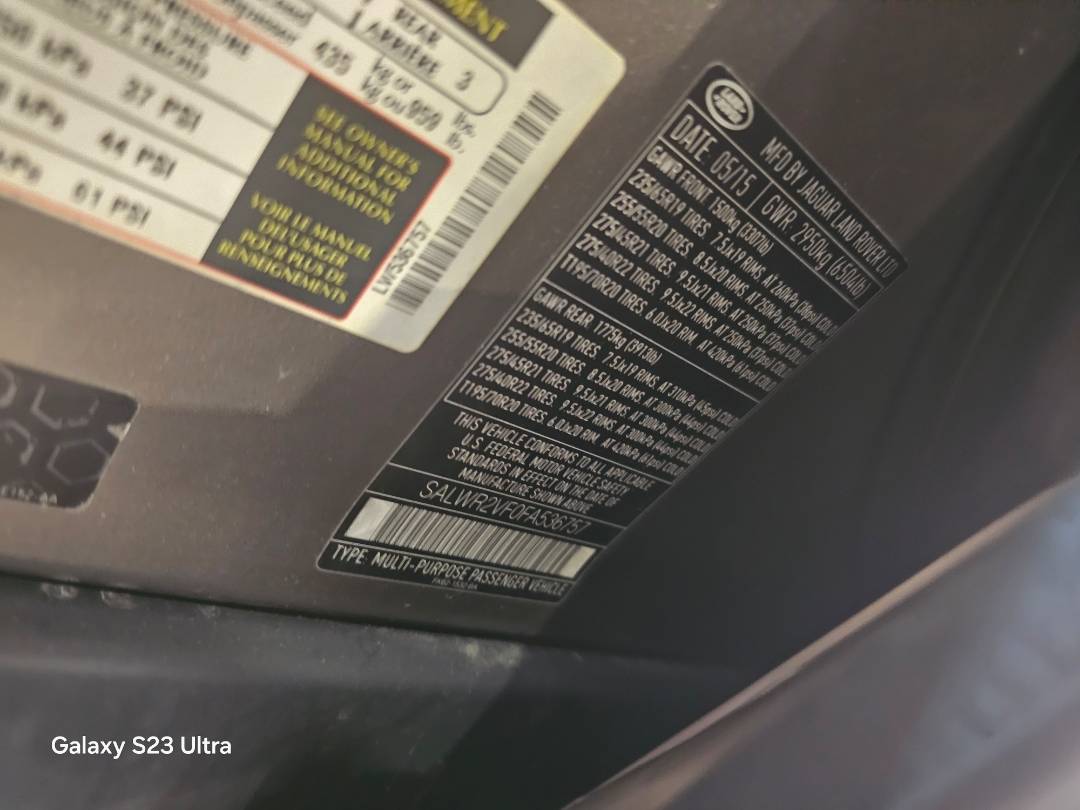 LAND ROVER RANGE ROVER SPORT 2015 - Marhaba Auction Used Cars - Image 11